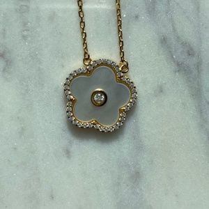 Rachel Zoe Mother of Pearl 18" necklace NWT